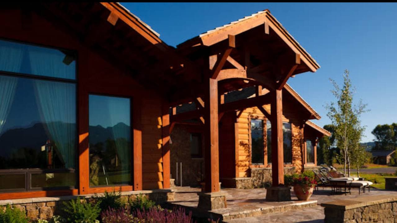 Covered Timber Porch and Patio